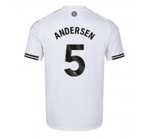 Fulham Joachim Andersen #5 Koszulka Podstawowa 2025-26 Krótki Rękaw